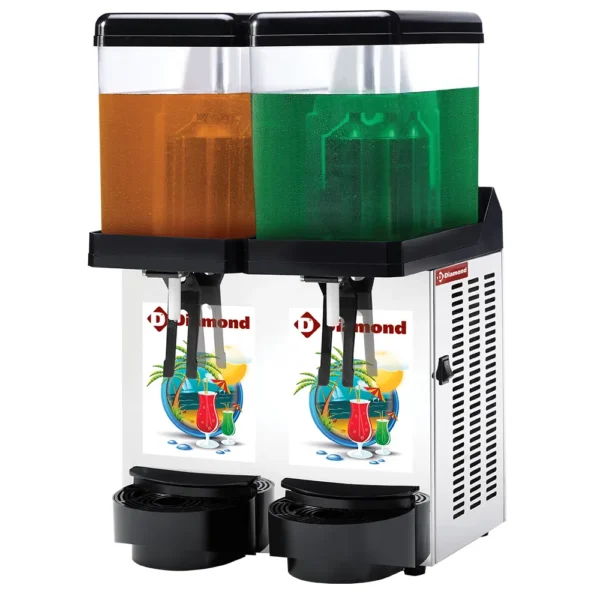 001-DD12-2B-big.webp Spender für gekühlte Getränke, 2 × 12 Liter