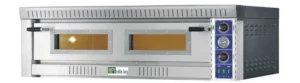 Professioneller elektrischer Pizzaofen mit einer Backkammer für 6 Pizzen