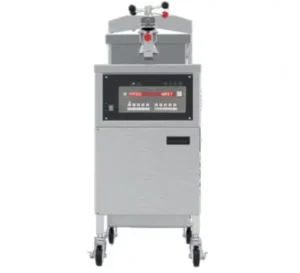 Elektrische Hochdruck-Fritteuse mit Filteranlage