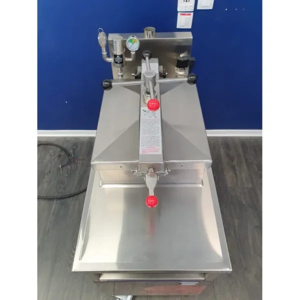 Digitale Gas-Druckfritteuse mit Pumpe