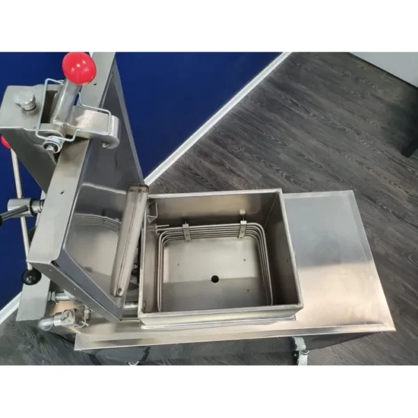 Digitale Gas-Druckfritteuse mit Pumpe